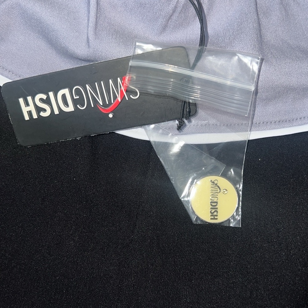 NEW SwingDish with Swarovski Crystals Golf Athletic Shorts - Picture 6 of 7